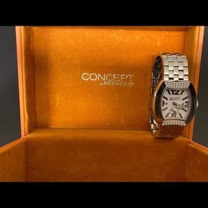 Concept bedat with diamonds